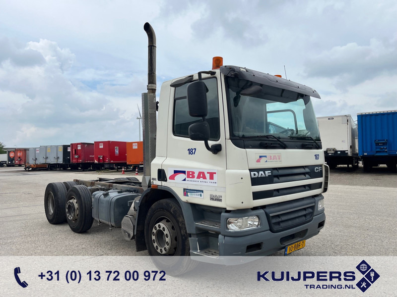 DAF FAG CF75.250 EEV / 6x2 / 158 DKM / Chassis-Cabine / - Podvozek s kabinou: obrázek 1 DAF FAG CF75.250 EEV / 6x2 / 158 DKM / Chassis-Cabine / - Podvozek s kabinou: obrázek 1