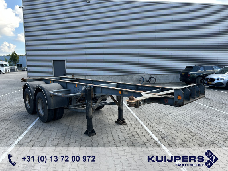 Fruehauf ED 24 / 2 as Blad - Spring / Container 20 FT / Classic / Oldtimer - Kontejnerovy návěs/ Výměnná nástavba: obrázek 1 Fruehauf ED 24 / 2 as Blad - Spring / Container 20 FT / Classic / Oldtimer - Kontejnerovy návěs/ Výměnná nástavba: obrázek 1