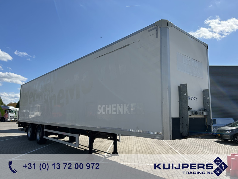 Groenewegen DRO-14-18 B / Box / Laadklep / Stuuras / APK 08-26 - Skříňový návěs: obrázek 1 Groenewegen DRO-14-18 B / Box / Laadklep / Stuuras / APK 08-26 - Skříňový návěs: obrázek 1