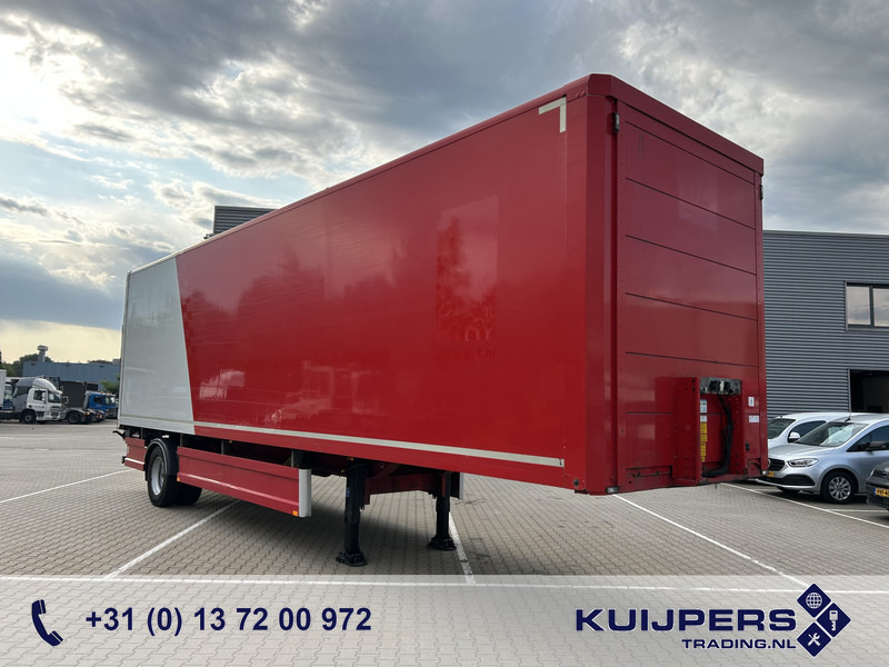 Groenewegen Jumbo / City / Box / Laadklep 2500 kg / APK TUV 11-25 - Skříňový návěs: obrázek 1 Groenewegen Jumbo / City / Box / Laadklep 2500 kg / APK TUV 11-25 - Skříňový návěs: obrázek 1