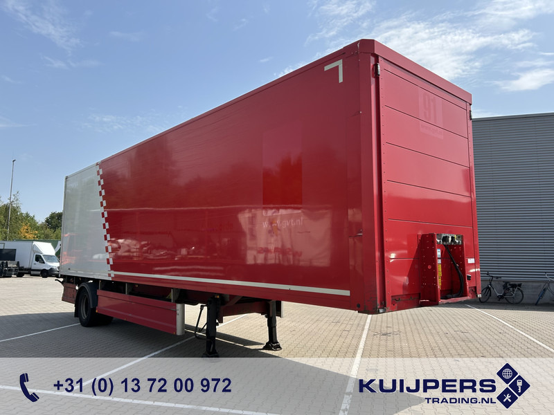 Groenewegen Jumbo / City / Box / Laadklep 2500 kg / APK TUV 11-25 - Skříňový návěs: obrázek 1 Groenewegen Jumbo / City / Box / Laadklep 2500 kg / APK TUV 11-25 - Skříňový návěs: obrázek 1