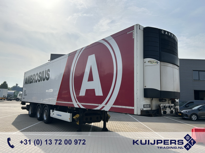 Krone Cool Liner / Carrier Vector 1850 Frigo / Loadlift 3000 kg / APK TUV 02-26 - Chladírenský návěs: obrázek 1 Krone Cool Liner / Carrier Vector 1850 Frigo / Loadlift 3000 kg / APK TUV 02-26 - Chladírenský návěs: obrázek 1