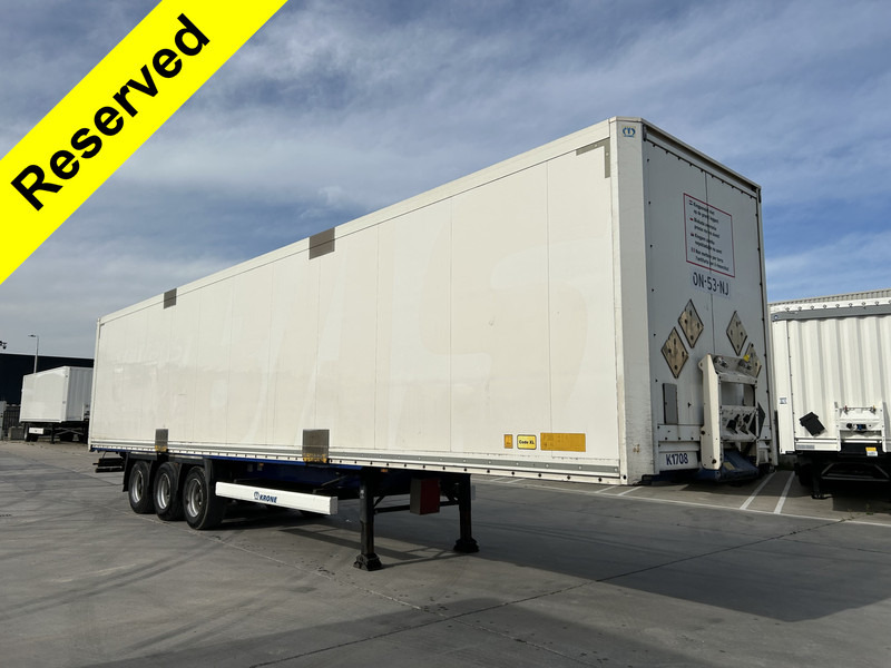 Krone DryLiner / Box / Huckepack / BPW Drum / APK TUV 12-25 - Skříňový návěs: obrázek 1 Krone DryLiner / Box / Huckepack / BPW Drum / APK TUV 12-25 - Skříňový návěs: obrázek 1