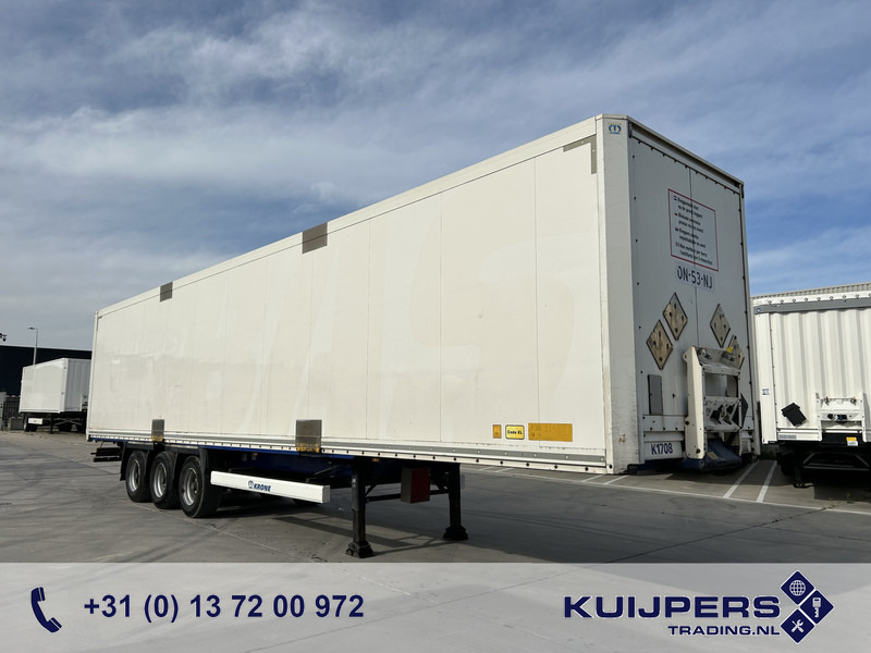 Krone DryLiner / Box / Huckepack / BPW Drum / APK TUV 12-25 - Skříňový návěs: obrázek 1 Krone DryLiner / Box / Huckepack / BPW Drum / APK TUV 12-25 - Skříňový návěs: obrázek 1