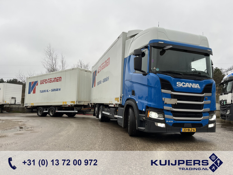 Scania R410 Highline / BDF Box + Wecon AWZ 218 / BDF Box / 448 dkm / NL Truck + Trailer - Kontejnérový podvozek/ Výměnná nástavba: obrázek 1 Scania R410 Highline / BDF Box + Wecon AWZ 218 / BDF Box / 448 dkm / NL Truck + Trailer - Kontejnérový podvozek/ Výměnná nástavba: obrázek 1