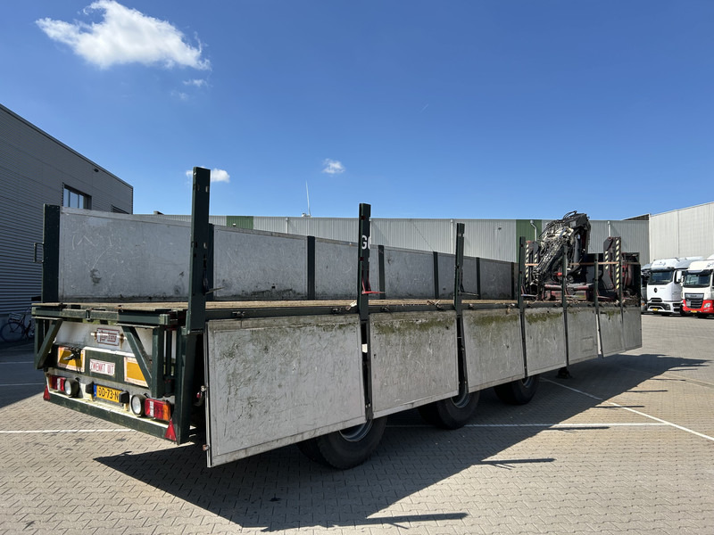 Vogelzang V02 17 30 / Heavy Duty Chassis / 3 axle 10 Ton / Hiab Crane Defect - Návěs valník/ Plato: obrázek 2 Vogelzang V02 17 30 / Heavy Duty Chassis / 3 axle 10 Ton / Hiab Crane Defect - Návěs valník/ Plato: obrázek 2