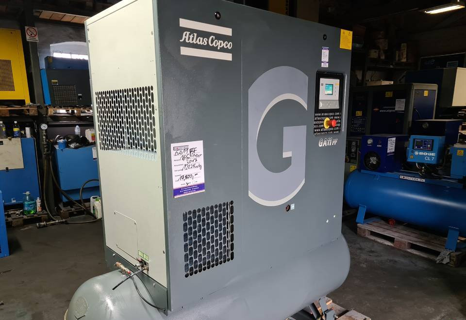 Kompresor śrubowy Atlas Copco GA 11 FF - Mobilní kompresor: obrázek 4 Kompresor śrubowy Atlas Copco GA 11 FF - Mobilní kompresor: obrázek 4