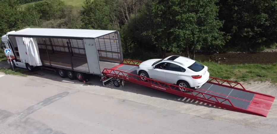 AZ RAMP EASY-XL 8 mobile loading ramp - Nájezdová rampa: obrázek 2 AZ RAMP EASY-XL 8 mobile loading ramp - Nájezdová rampa: obrázek 2