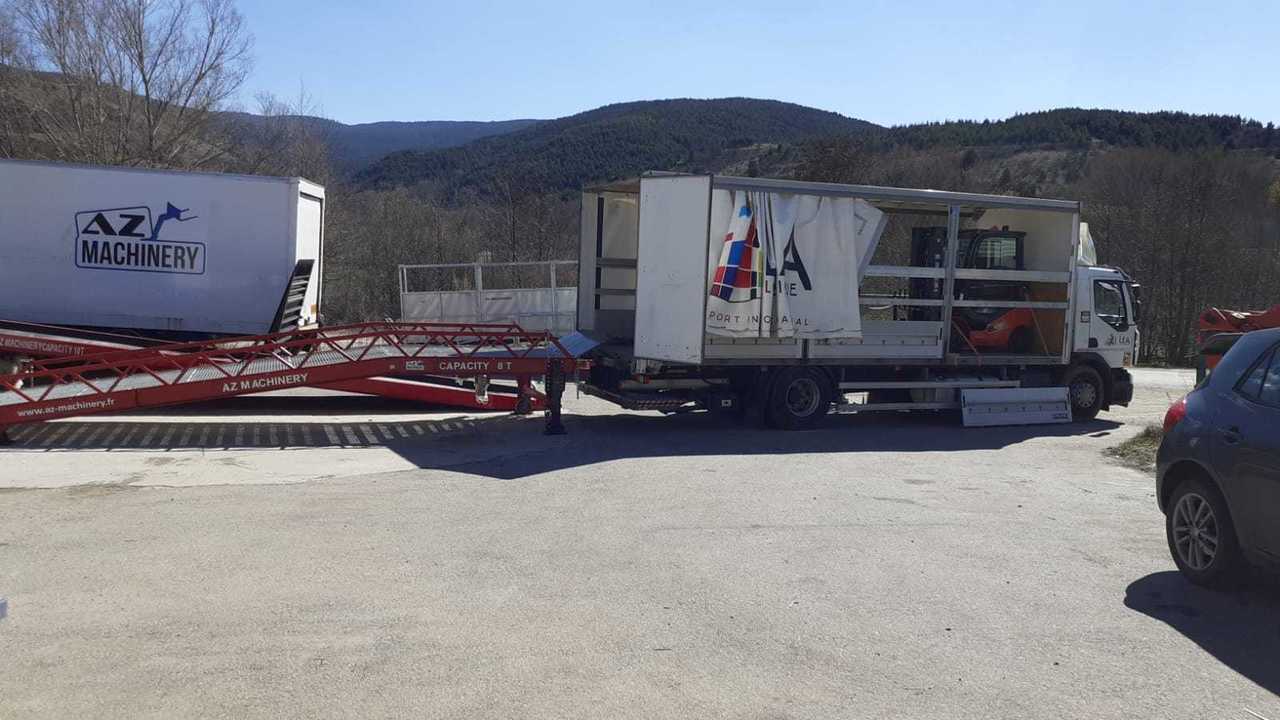 AZ RAMP STAR- 8T mobile loading ramp - Nájezdová rampa: obrázek 4 AZ RAMP STAR- 8T mobile loading ramp - Nájezdová rampa: obrázek 4