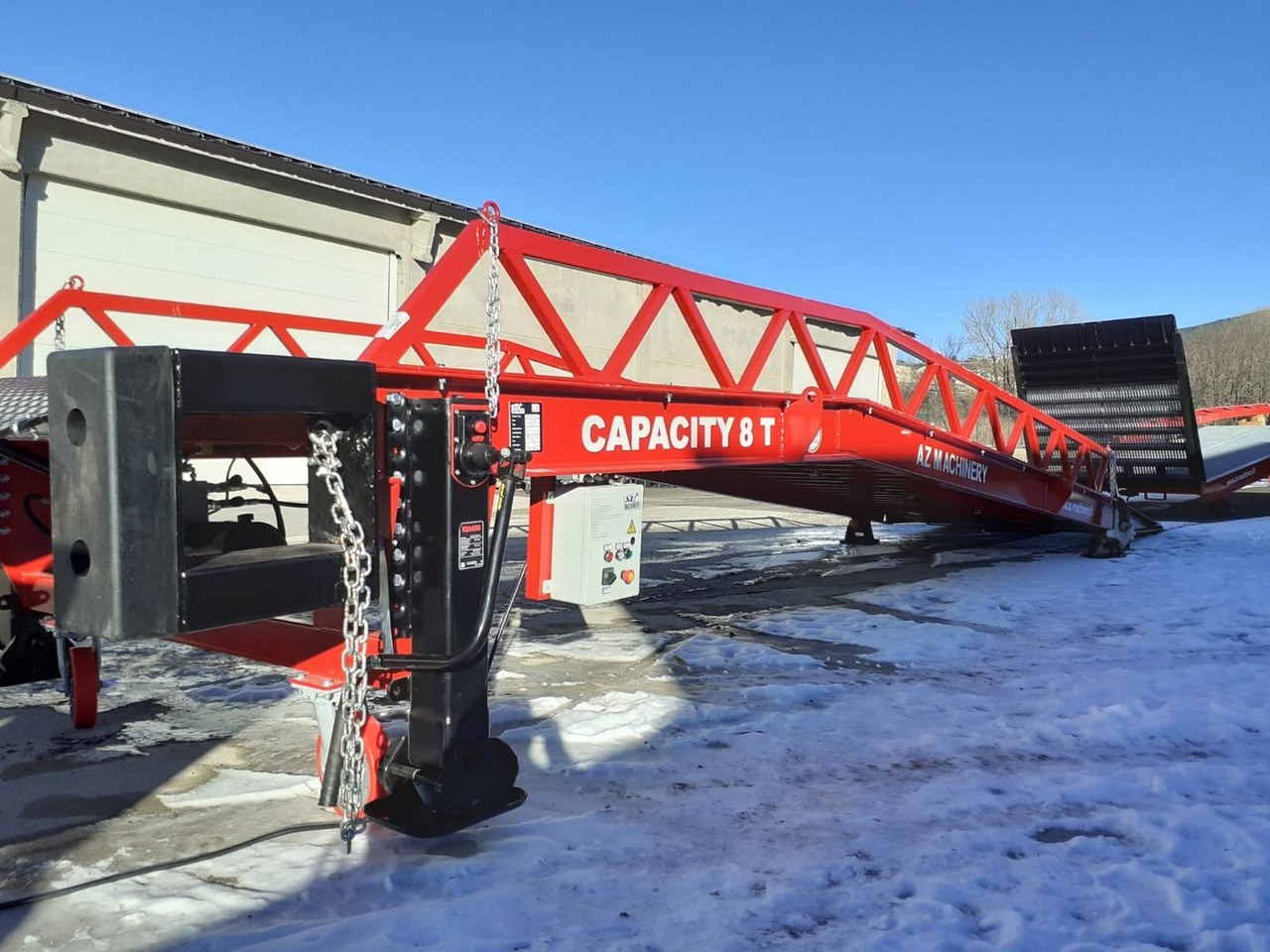 Loading Ramp with with electric tilting bridge - AZ RAMP - STAR- 10T-ZR-E. 10 ton capacity - Nájezdová rampa: obrázek 3 Loading Ramp with with electric tilting bridge - AZ RAMP - STAR- 10T-ZR-E. 10 ton capacity - Nájezdová rampa: obrázek 3