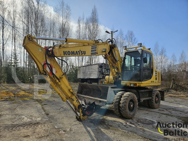 Komatsu PW130ES-6K - Kolesové rýpadlo: obrázek 1 Komatsu PW130ES-6K - Kolesové rýpadlo: obrázek 1
