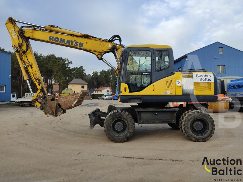 Komatsu PW160-7 - Kolesové rýpadlo: obrázek 5 Komatsu PW160-7 - Kolesové rýpadlo: obrázek 5