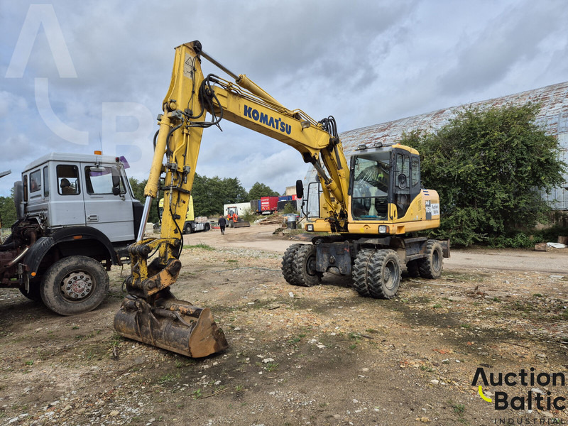 Komatsu PW160-7 - Kolesové rýpadlo: obrázek 1 Komatsu PW160-7 - Kolesové rýpadlo: obrázek 1