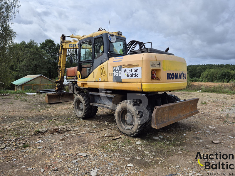 Komatsu PW160-7 - Kolesové rýpadlo: obrázek 4 Komatsu PW160-7 - Kolesové rýpadlo: obrázek 4