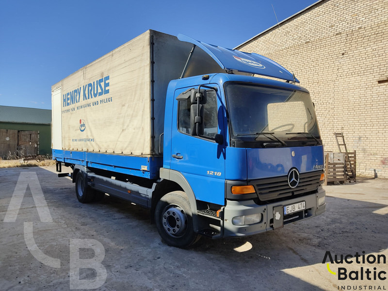 Mercedes-Benz Atego 1218 - Plachtový nákladní auto: obrázek 1 Mercedes-Benz Atego 1218 - Plachtový nákladní auto: obrázek 1