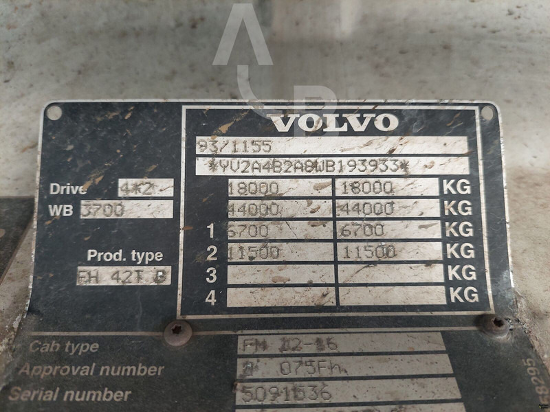 Volvo FH12 leasing Volvo FH12: obrázek 16