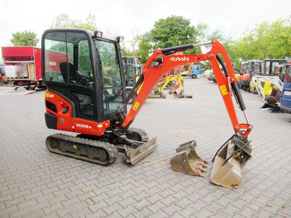 Kubota KX019-4 - Mini rýpadlo: obrázek 2 Kubota KX019-4 - Mini rýpadlo: obrázek 2