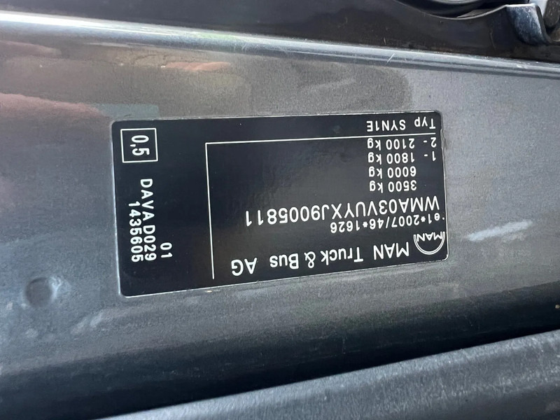 Furgon MAN TGE 3.180 AUTOMAAT*243.000km*MAN TGE3.180*: obrázek 16