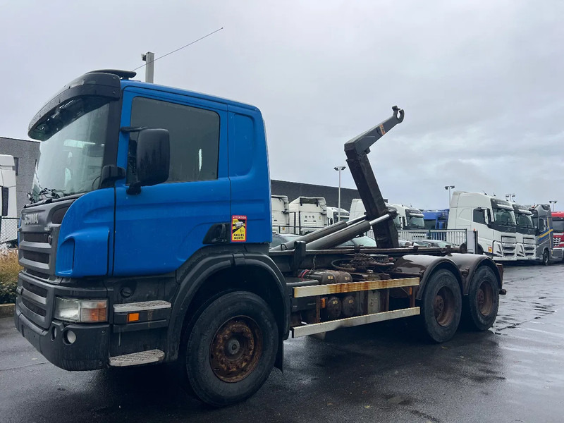 Hákový nosič kontejnerů Scania P420 Belgian truck**205.000km**Retarder full steel**: obrázek 8