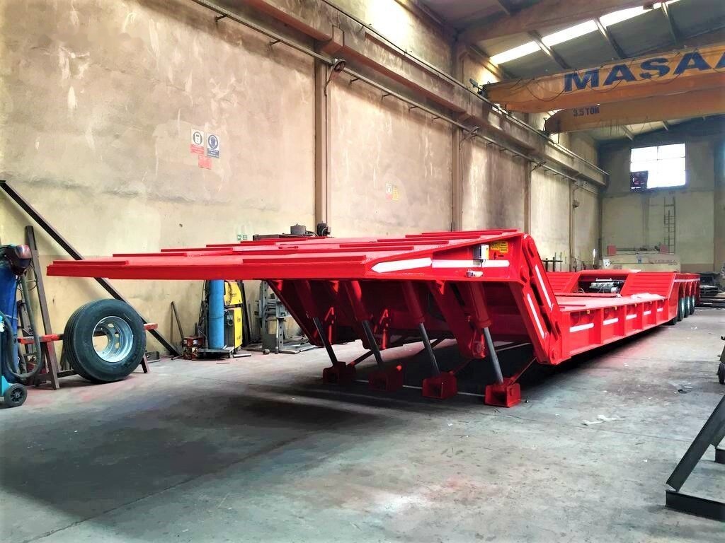 AME 100 Ton, Front Loading 4 Axle Lowbed Semi Trailer - Podvalníkový návěs: obrázek 3 AME 100 Ton, Front Loading 4 Axle Lowbed Semi Trailer - Podvalníkový návěs: obrázek 3