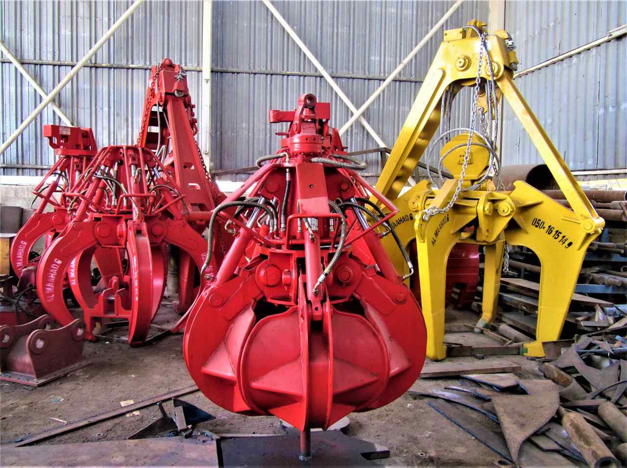 Nový Drapák pro Rýpadlo AME Hydraulic Orange Peel Grab 360° Rotating, Suitable for 18-28 Ton: obrázek 25