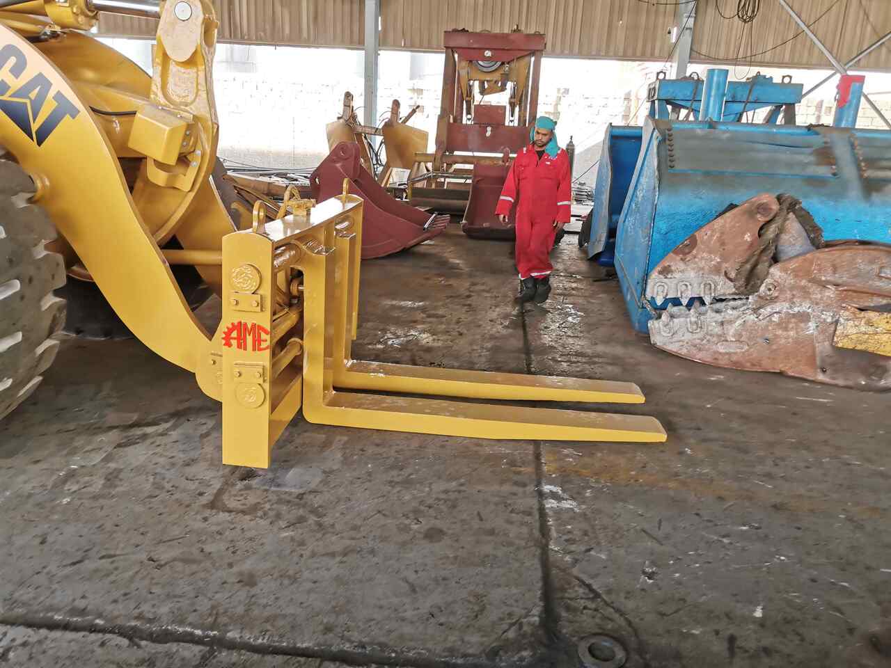 AME Hydraulic Pallet Fork - Vidle pro Kolový nakladač: obrázek 3 AME Hydraulic Pallet Fork - Vidle pro Kolový nakladač: obrázek 3