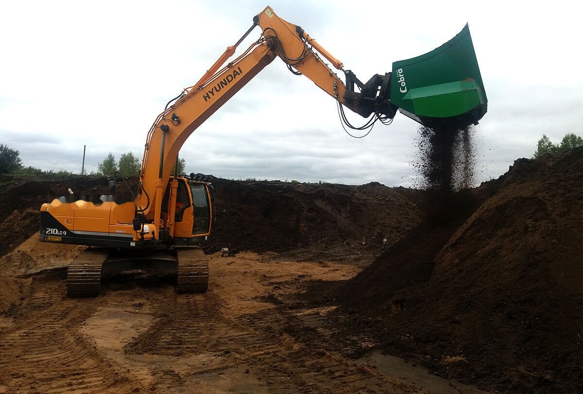 Nový Lžíce na třídění pro Rýpadlo AME Screener Crusher Bucket: obrázek 9