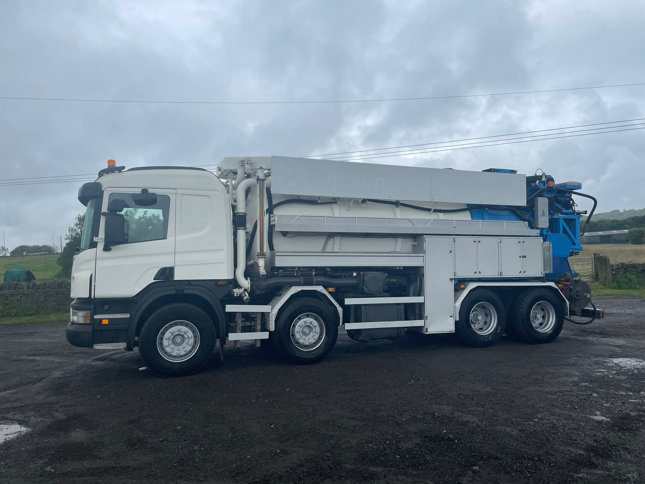 Scania P420 JHL combi tanker recykler - Čistič odpadových jam: obrázek 1 Scania P420 JHL combi tanker recykler - Čistič odpadových jam: obrázek 1