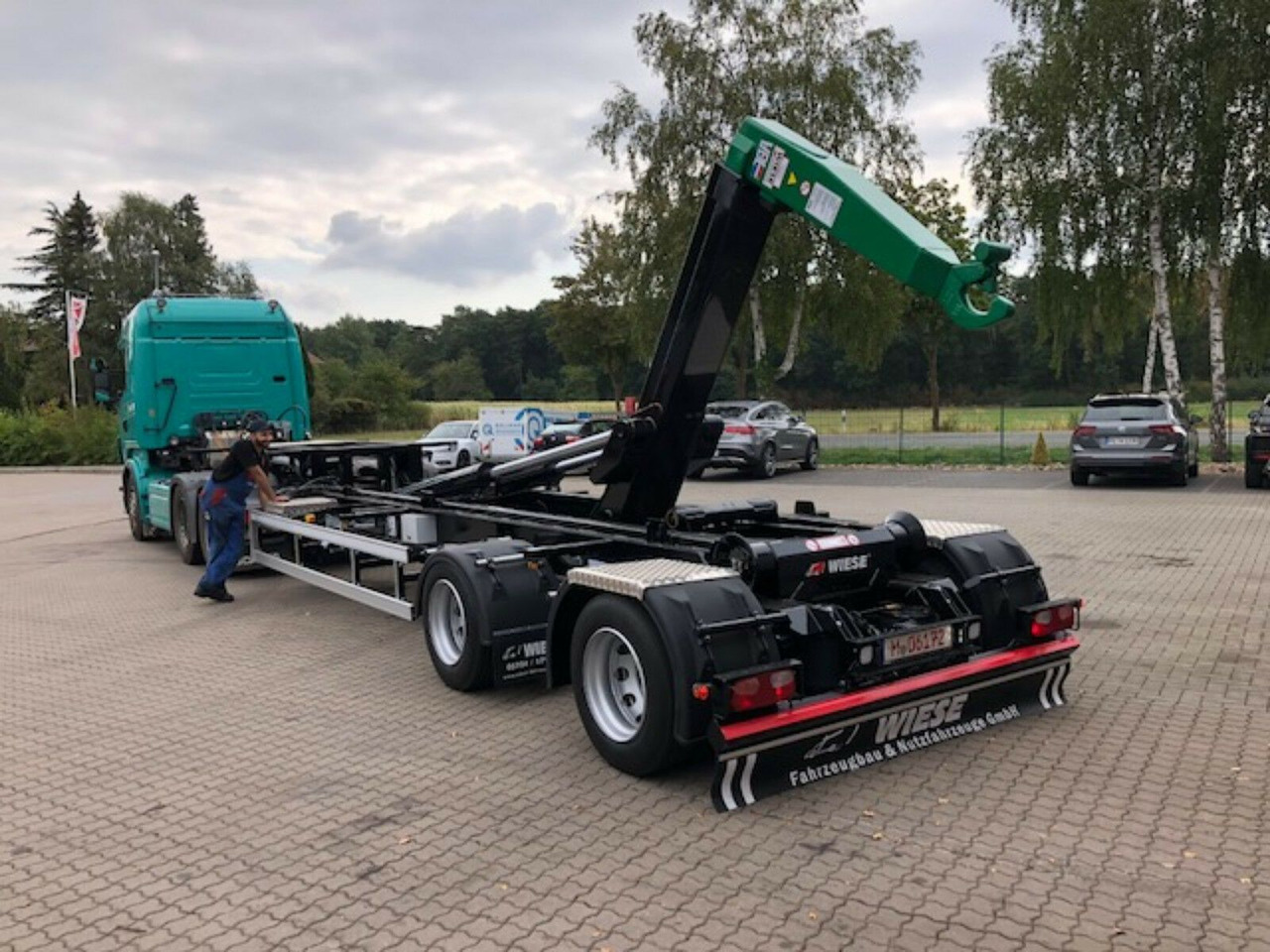 Auflieger Abrollkipper Hakenlift Hooklift - Kontejnerovy návěs/ Výměnná nástavba: obrázek 4 Auflieger Abrollkipper Hakenlift Hooklift - Kontejnerovy návěs/ Výměnná nástavba: obrázek 4
