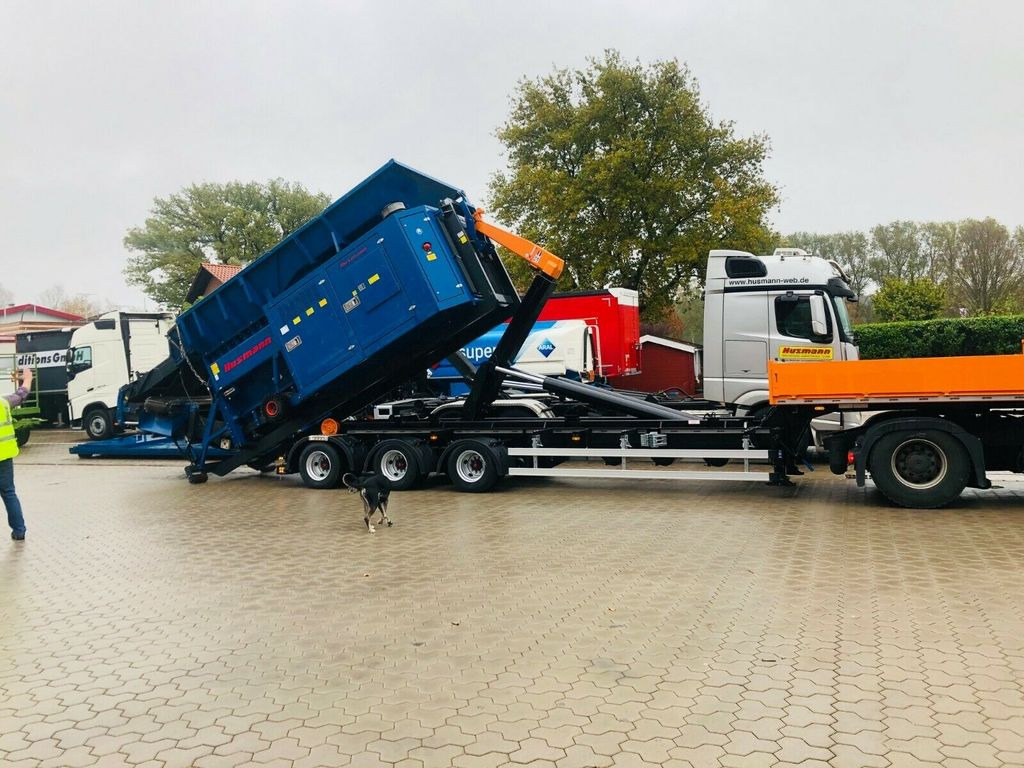Auflieger Abrollkipper Hakenlift Hookliftloader - Sklápěcí návěs: obrázek 4 Auflieger Abrollkipper Hakenlift Hookliftloader - Sklápěcí návěs: obrázek 4