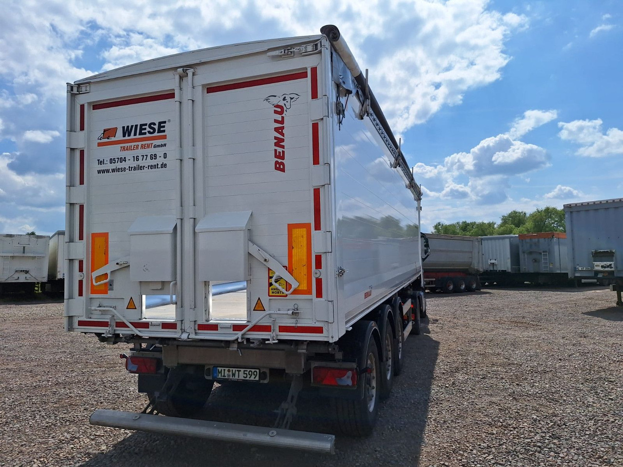 Benalu Bulkliner S 95 50m³ Kombiklappe - Sklápěcí návěs: obrázek 2 Benalu Bulkliner S 95 50m³ Kombiklappe - Sklápěcí návěs: obrázek 2