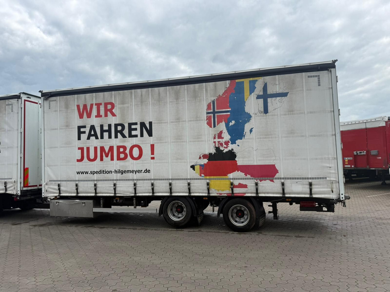 FBL Tandem Anhänger Volumen Inklusive LKW!! - Plachtový přívěs: obrázek 5 FBL Tandem Anhänger Volumen Inklusive LKW!! - Plachtový přívěs: obrázek 5