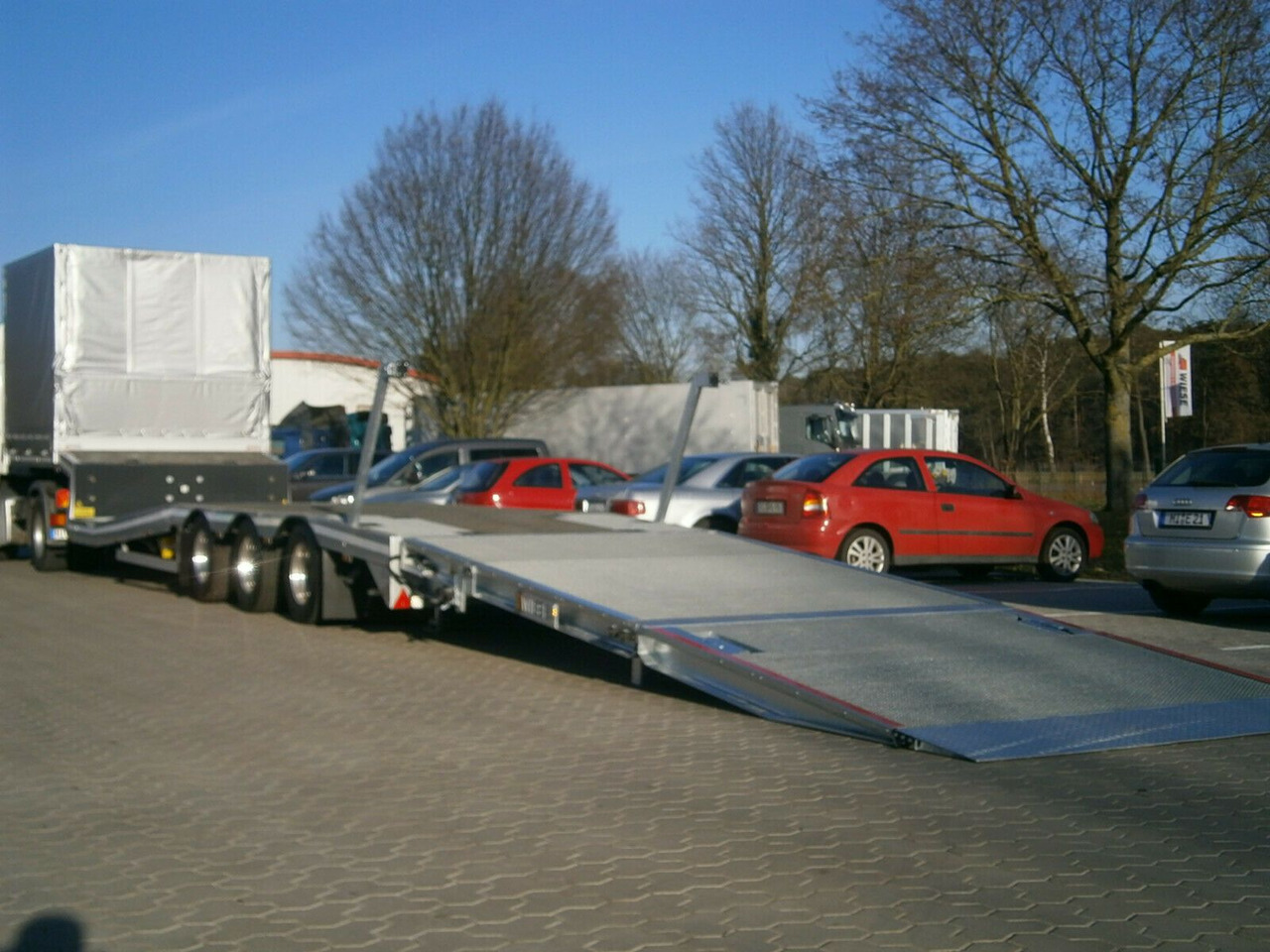 Gabelstaplertransporter Tiefbett Rampen - Podvalníkový návěs: obrázek 5 Gabelstaplertransporter Tiefbett Rampen - Podvalníkový návěs: obrázek 5