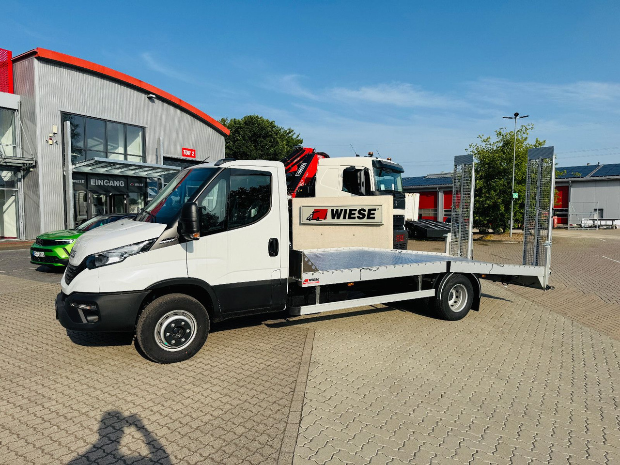 Iveco 70C18HA, Maschinen & Arbeitsbühnentrans. 2940kg! - Přepravník automobilů: obrázek 1 Iveco 70C18HA, Maschinen & Arbeitsbühnentrans. 2940kg! - Přepravník automobilů: obrázek 1