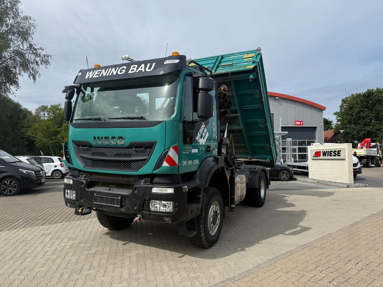 Iveco AD190 T/W Trakker 410 4x4 Allrad Kran KipperHIAB - Sklápěč, Auto s hydraulickou rukou: obrázek 4 Iveco AD190 T/W Trakker 410 4x4 Allrad Kran KipperHIAB - Sklápěč, Auto s hydraulickou rukou: obrázek 4