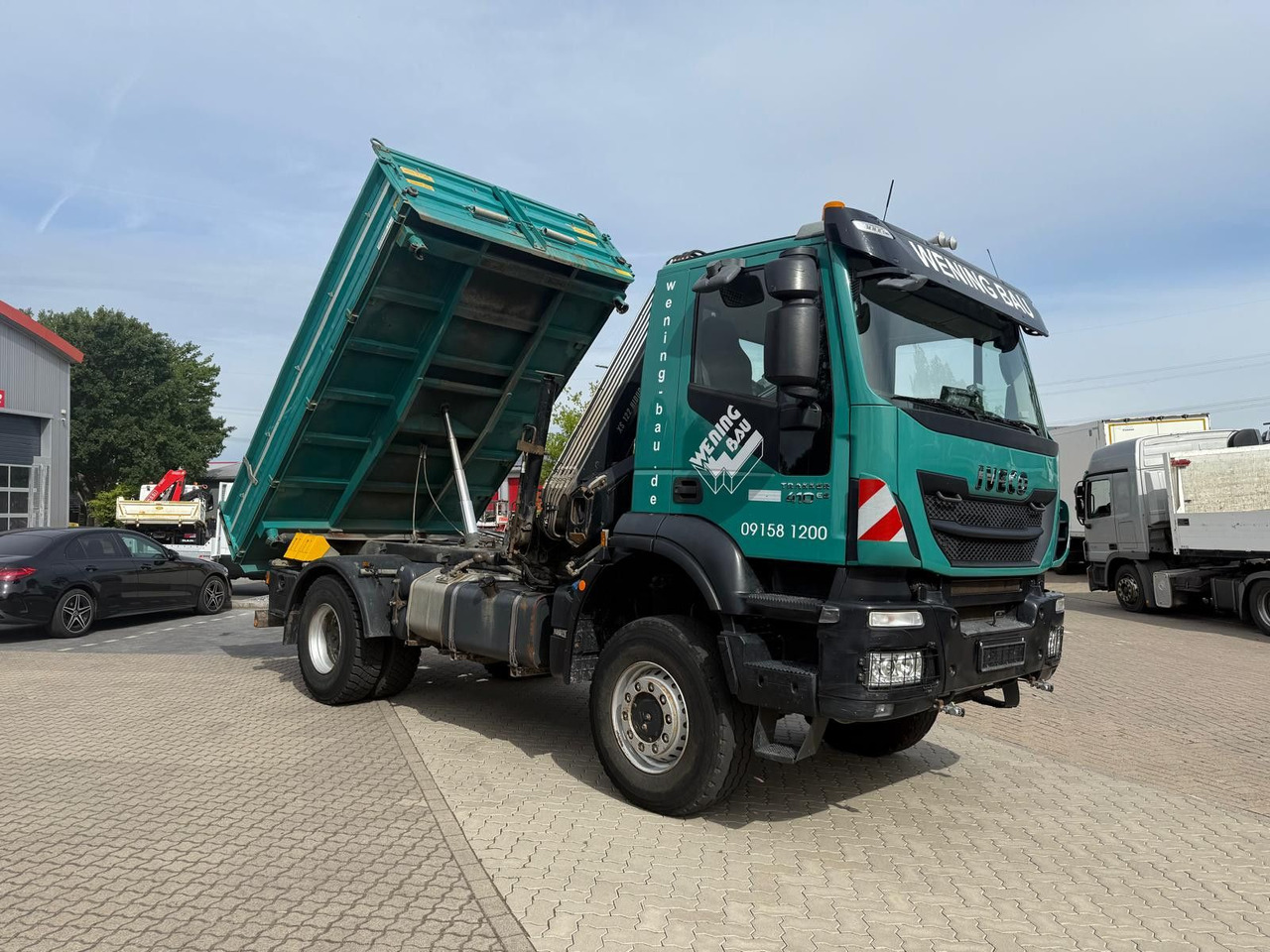 Iveco AD190 T/W Trakker 410 4x4 Allrad Kran KipperHIAB - Sklápěč, Auto s hydraulickou rukou: obrázek 3 Iveco AD190 T/W Trakker 410 4x4 Allrad Kran KipperHIAB - Sklápěč, Auto s hydraulickou rukou: obrázek 3