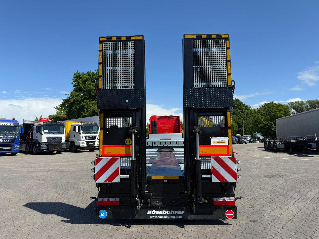 Podvalníkový návěs Kässbohrer SLS.HS Tieflader mit hydr. Schwanenhals: obrázek 6