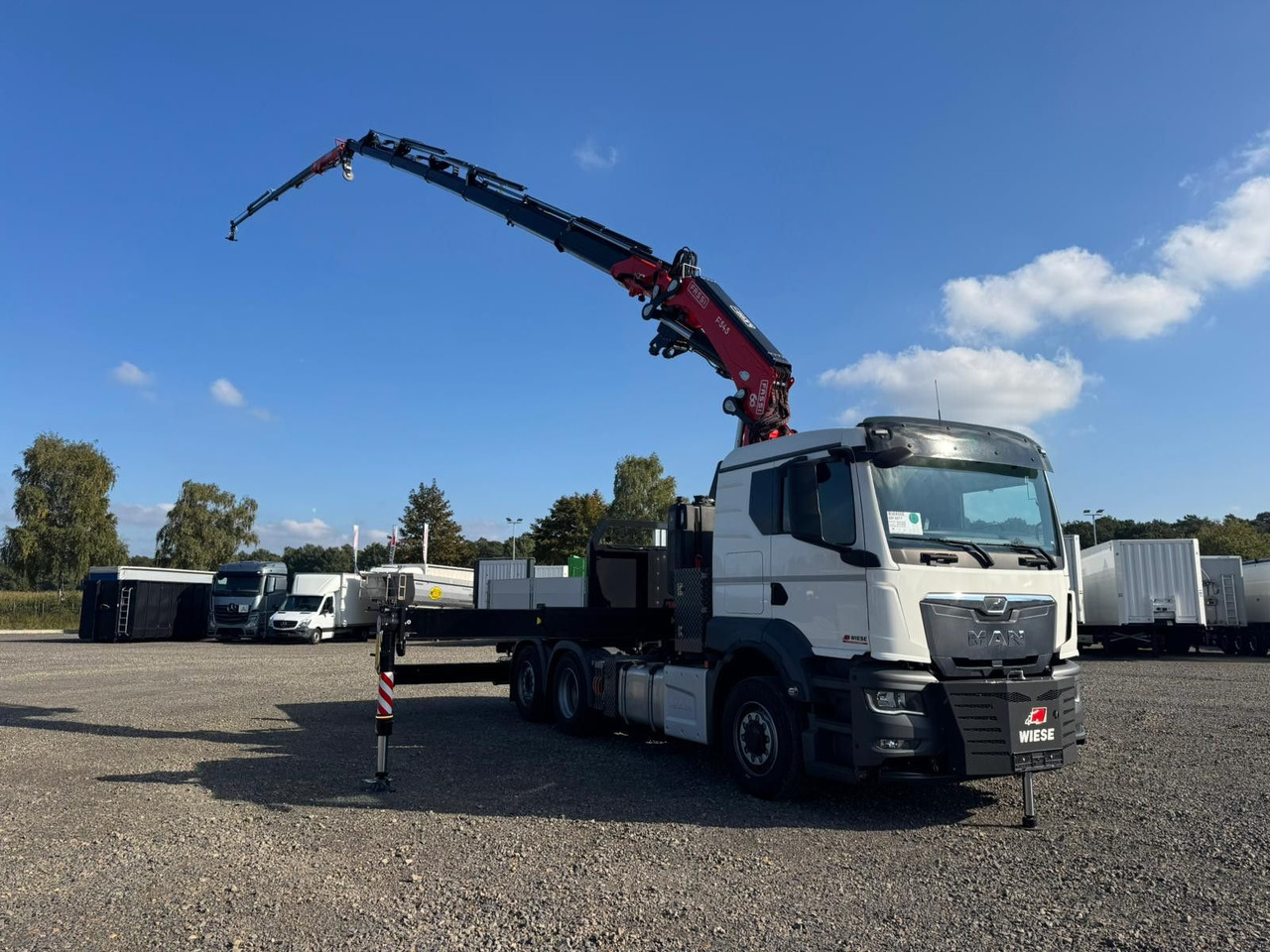 MAN 26.470 6x4-4 Hydrodrive Fassi Kran F545 Jib - Nákladní automobil valníkový/ Plošinový, Auto s hydraulickou rukou: obrázek 3 MAN 26.470 6x4-4 Hydrodrive Fassi Kran F545 Jib - Nákladní automobil valníkový/ Plošinový, Auto s hydraulickou rukou: obrázek 3