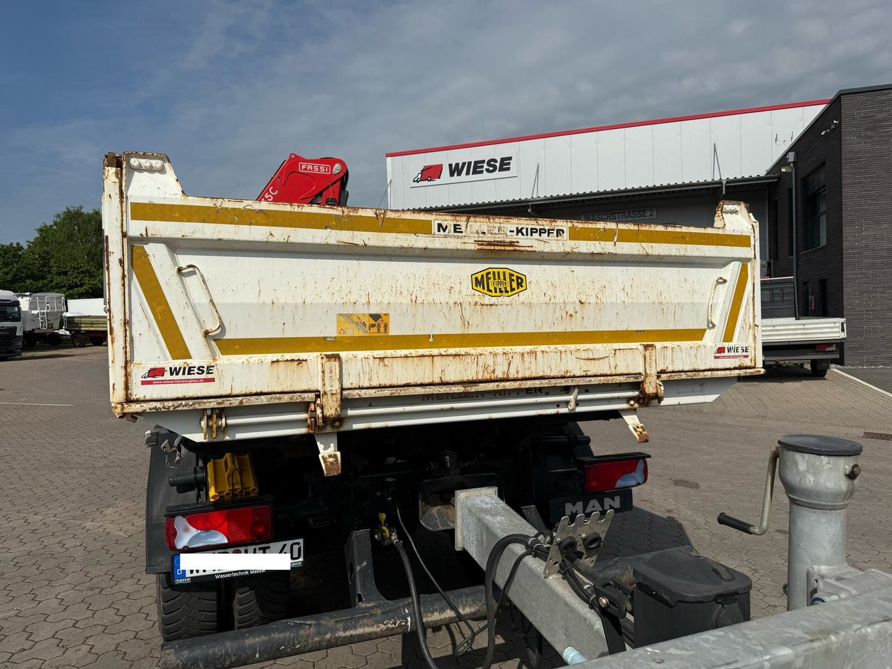 MAN TGM 18.320 4x2 BB mit Fassi F135 Kipper Kran - Sklápěč, Auto s hydraulickou rukou: obrázek 5 MAN TGM 18.320 4x2 BB mit Fassi F135 Kipper Kran - Sklápěč, Auto s hydraulickou rukou: obrázek 5