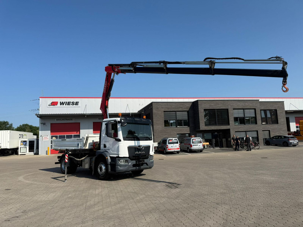 MAN TGM 18.320 4x2 BB mit Kran Fassi F135 Kipper - Sklápěč, Auto s hydraulickou rukou: obrázek 5 MAN TGM 18.320 4x2 BB mit Kran Fassi F135 Kipper - Sklápěč, Auto s hydraulickou rukou: obrázek 5