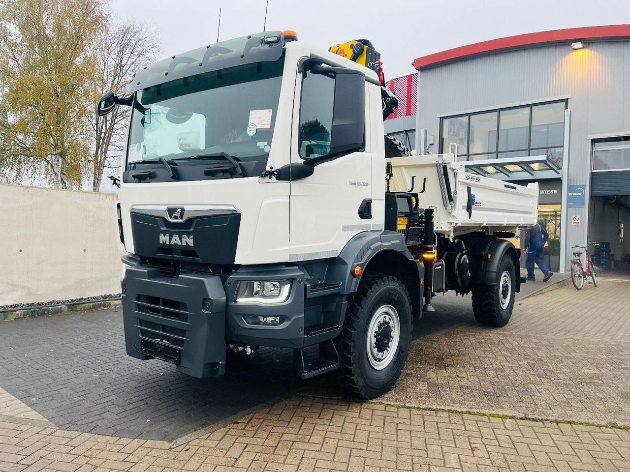 MAN TGM 18.320 4x4 BB Kipper Kran 131 Single Winter - Auto s hydraulickou rukou: obrázek 1 MAN TGM 18.320 4x4 BB Kipper Kran 131 Single Winter - Auto s hydraulickou rukou: obrázek 1