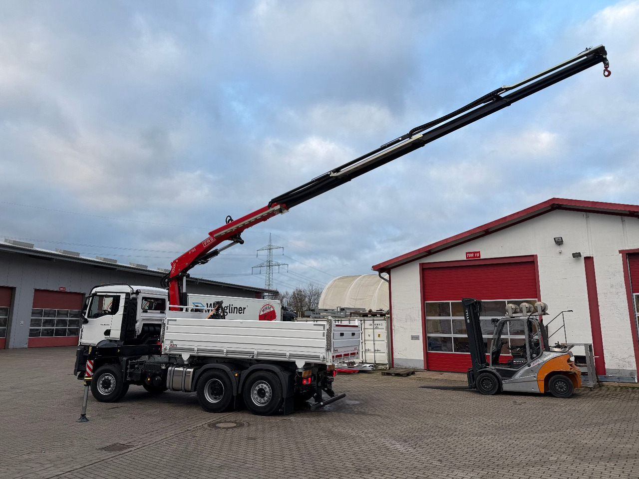 MAN TGS 26.400 6x4 Krankipper Fassi/SOFORT VERFÜGBAR - Auto s hydraulickou rukou: obrázek 2 MAN TGS 26.400 6x4 Krankipper Fassi/SOFORT VERFÜGBAR - Auto s hydraulickou rukou: obrázek 2