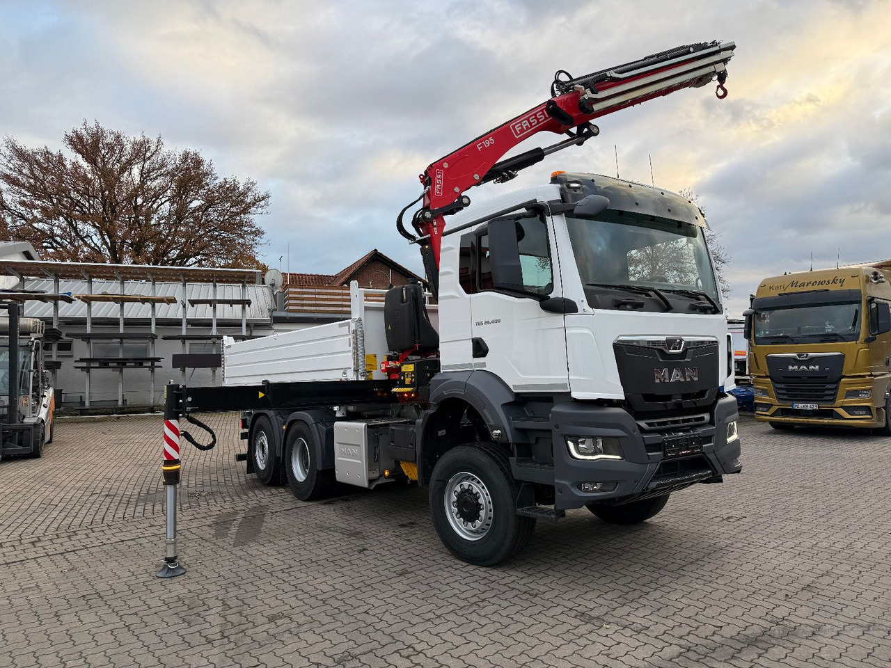 MAN TGS 26.400 6x4 Krankipper Fassi/SOFORT VERFÜGBAR - Auto s hydraulickou rukou: obrázek 1 MAN TGS 26.400 6x4 Krankipper Fassi/SOFORT VERFÜGBAR - Auto s hydraulickou rukou: obrázek 1