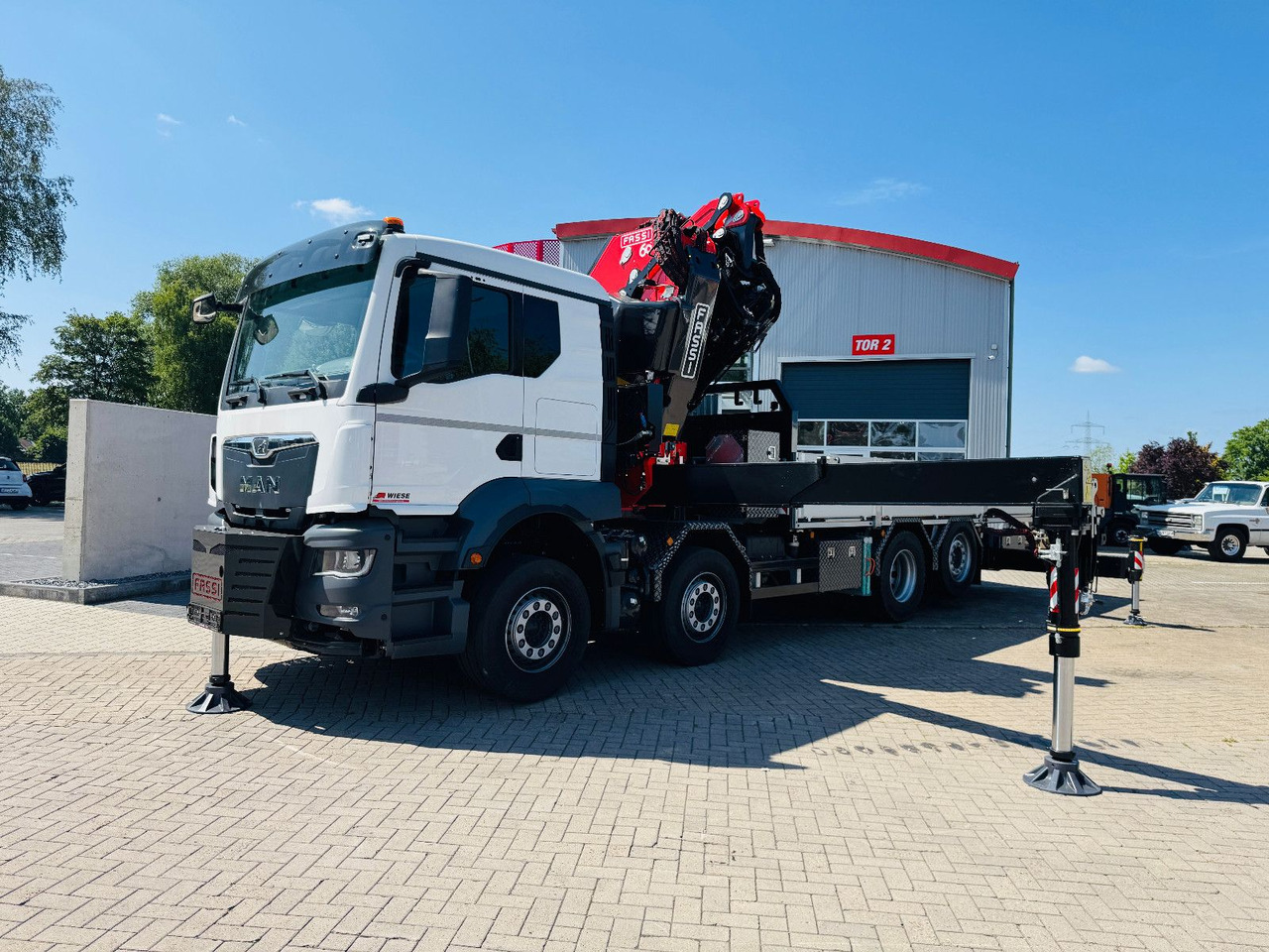 MAN TGS 32.510 mit F710 Frontkran sofort - Nákladní automobil valníkový/ Plošinový, Auto s hydraulickou rukou: obrázek 2 MAN TGS 32.510 mit F710 Frontkran sofort - Nákladní automobil valníkový/ Plošinový, Auto s hydraulickou rukou: obrázek 2