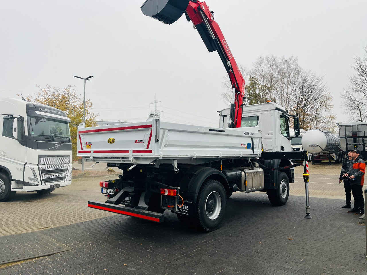 Mercedes-Benz Arocs 1835  4x4 Meiller Fassi F135 Kran Kipper leasing Mercedes-Benz Arocs 1835  4x4 Meiller Fassi F135 Kran Kipper: obrázek 7