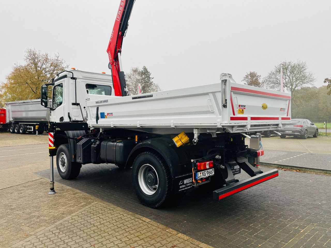 Mercedes-Benz Arocs 1835 4x4 Meiller Fassi F135 Kran Kipper - Sklápěč, Auto s hydraulickou rukou: obrázek 4 Mercedes-Benz Arocs 1835 4x4 Meiller Fassi F135 Kran Kipper - Sklápěč, Auto s hydraulickou rukou: obrázek 4