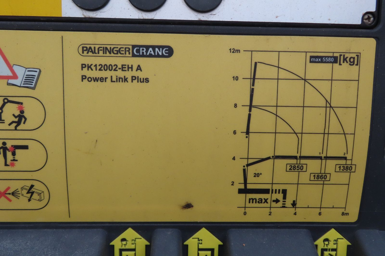 Mercedes-Benz Axor 1833 L - Glastransporter Kran Palfinger - Auto s hydraulickou rukou: obrázek 4 Mercedes-Benz Axor 1833 L - Glastransporter Kran Palfinger - Auto s hydraulickou rukou: obrázek 4