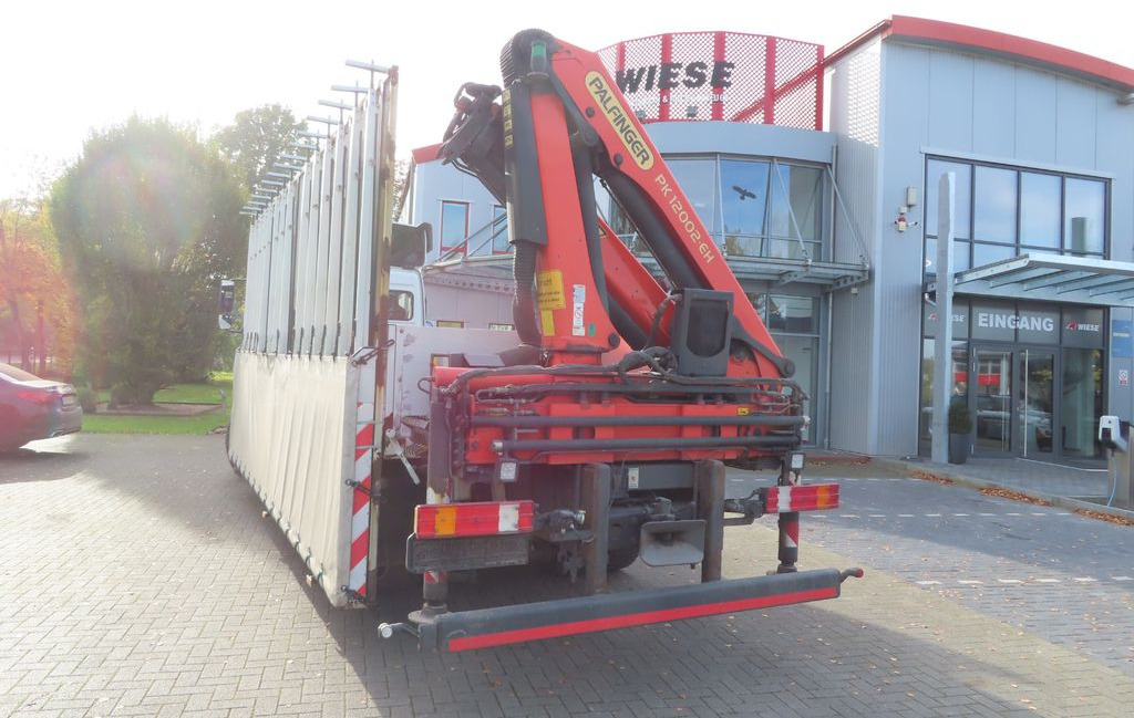 Mercedes-Benz Axor 1833 L - Glastransporter Kran Palfinger - Nákladní automobil valníkový/ Plošinový, Auto s hydraulickou rukou: obrázek 5 Mercedes-Benz Axor 1833 L - Glastransporter Kran Palfinger - Nákladní automobil valníkový/ Plošinový, Auto s hydraulickou rukou: obrázek 5