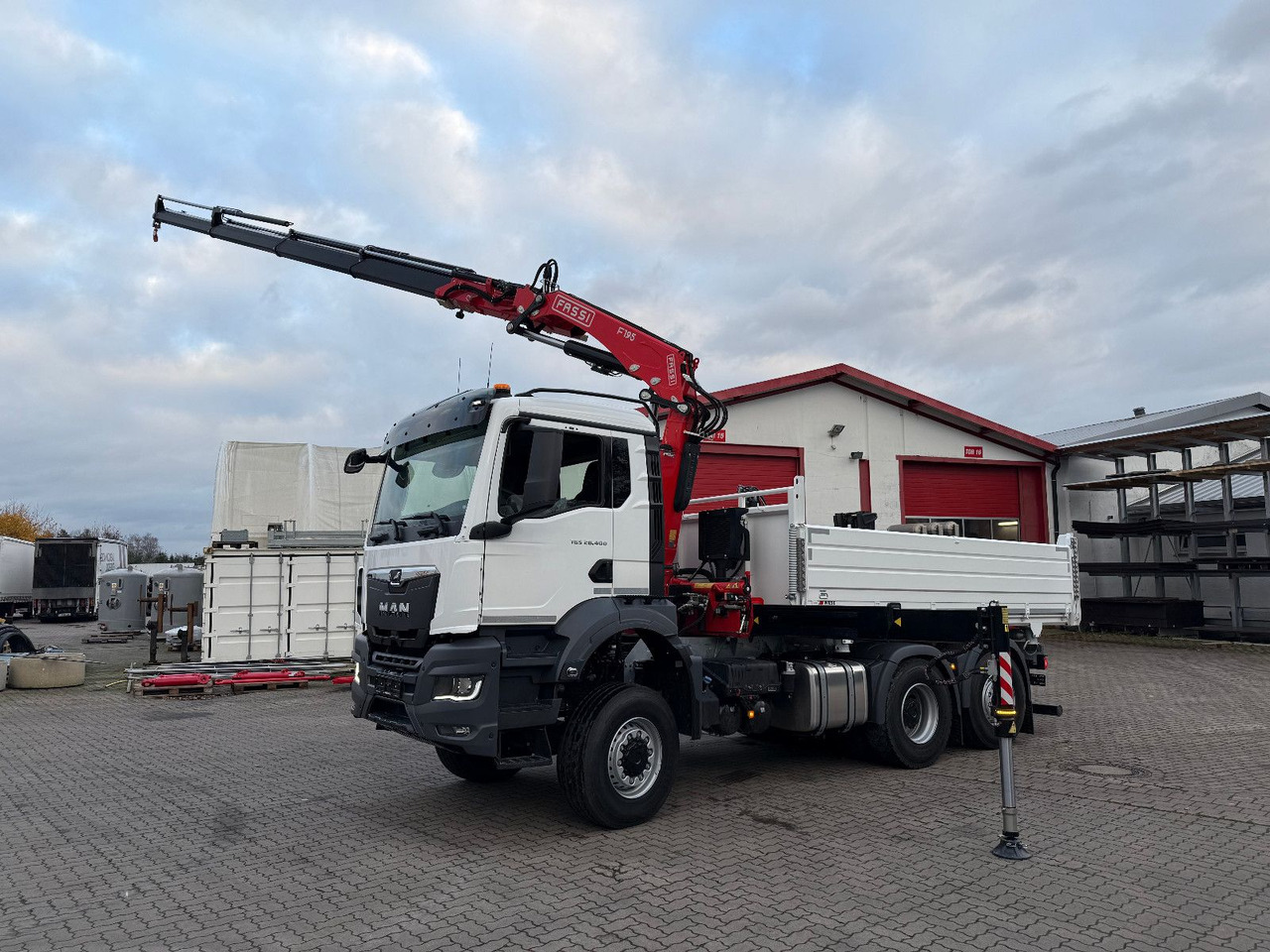 MAN TGS 26.400 6x4 Krankipper Fassi/SOFORT VERFÜGBAR - Nákladní auto, Auto s hydraulickou rukou: obrázek 1 MAN TGS 26.400 6x4 Krankipper Fassi/SOFORT VERFÜGBAR - Nákladní auto, Auto s hydraulickou rukou: obrázek 1