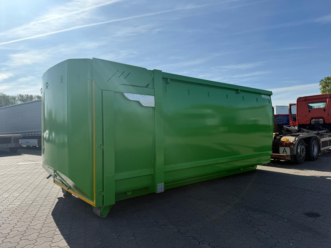 RSM Abrollcontainer 38m³ mit hydr. Heckklappe - Kontejnerovy návěs/ Výměnná nástavba: obrázek 5 RSM Abrollcontainer 38m³ mit hydr. Heckklappe - Kontejnerovy návěs/ Výměnná nástavba: obrázek 5